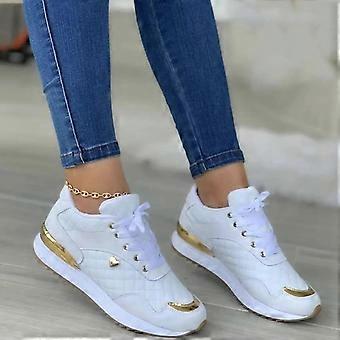 Scarpe da corsa casual traspiranti e abbinate ai colori da donna Willtoo, bianche