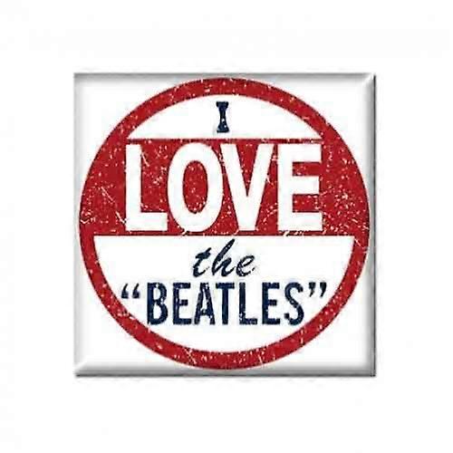 Beatles kylskåpsmagnet Jag älskar