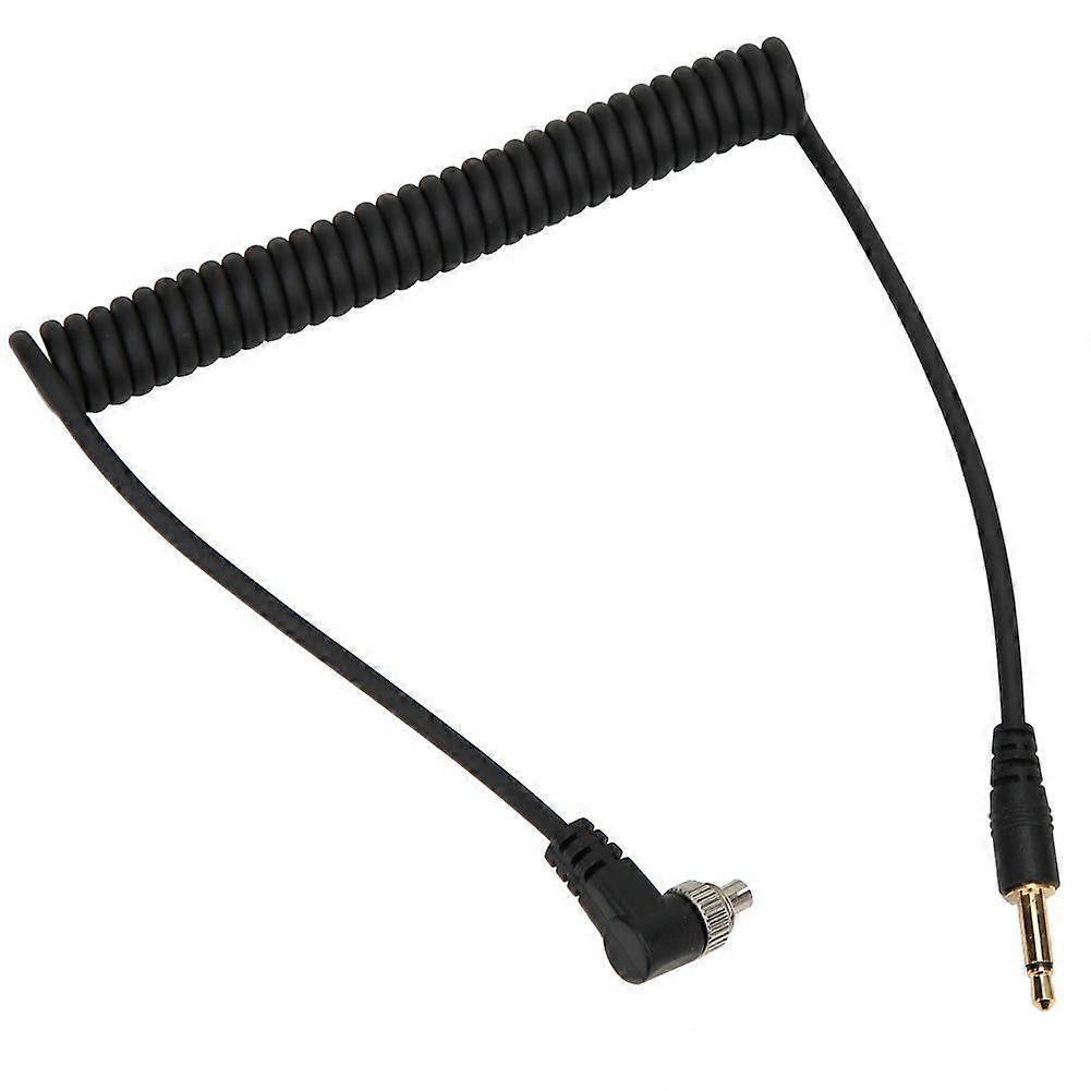 PC-3.5mm Flash Light Synchronous Wire PC Line Camera and Flashlamp Connection Cable
