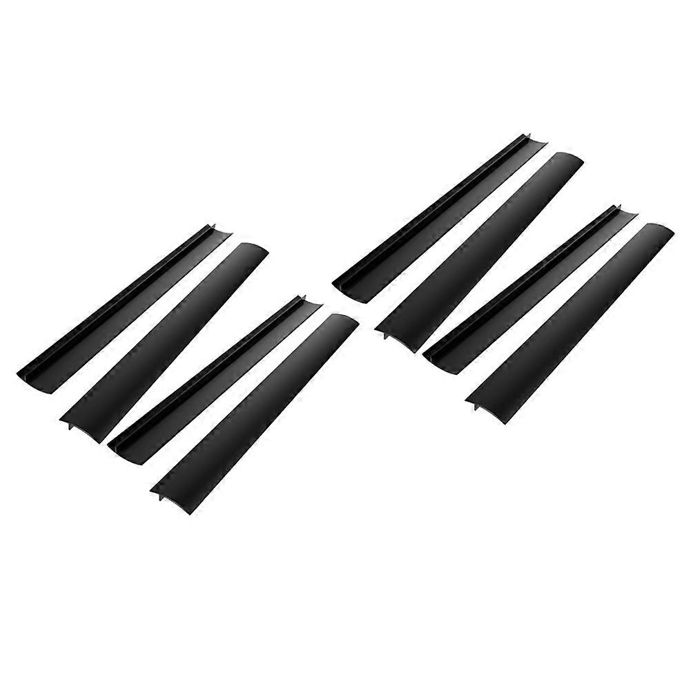 8PCS Flexible Kitchen Stove Gaps Covers