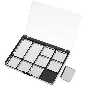 1 Set Eyeshadow Palette Empty Makeup Eyeshadow Tray Makeup Container with Eyeshadow Pans
