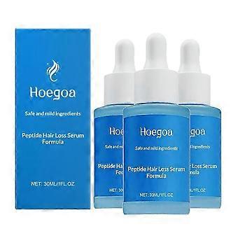 3X Peptide Hair Care Serum Reduce Hair Loss Improve Frizzy Split Ends Strengthen Hair Toughness Repair Damaged Hair Essential Oil
