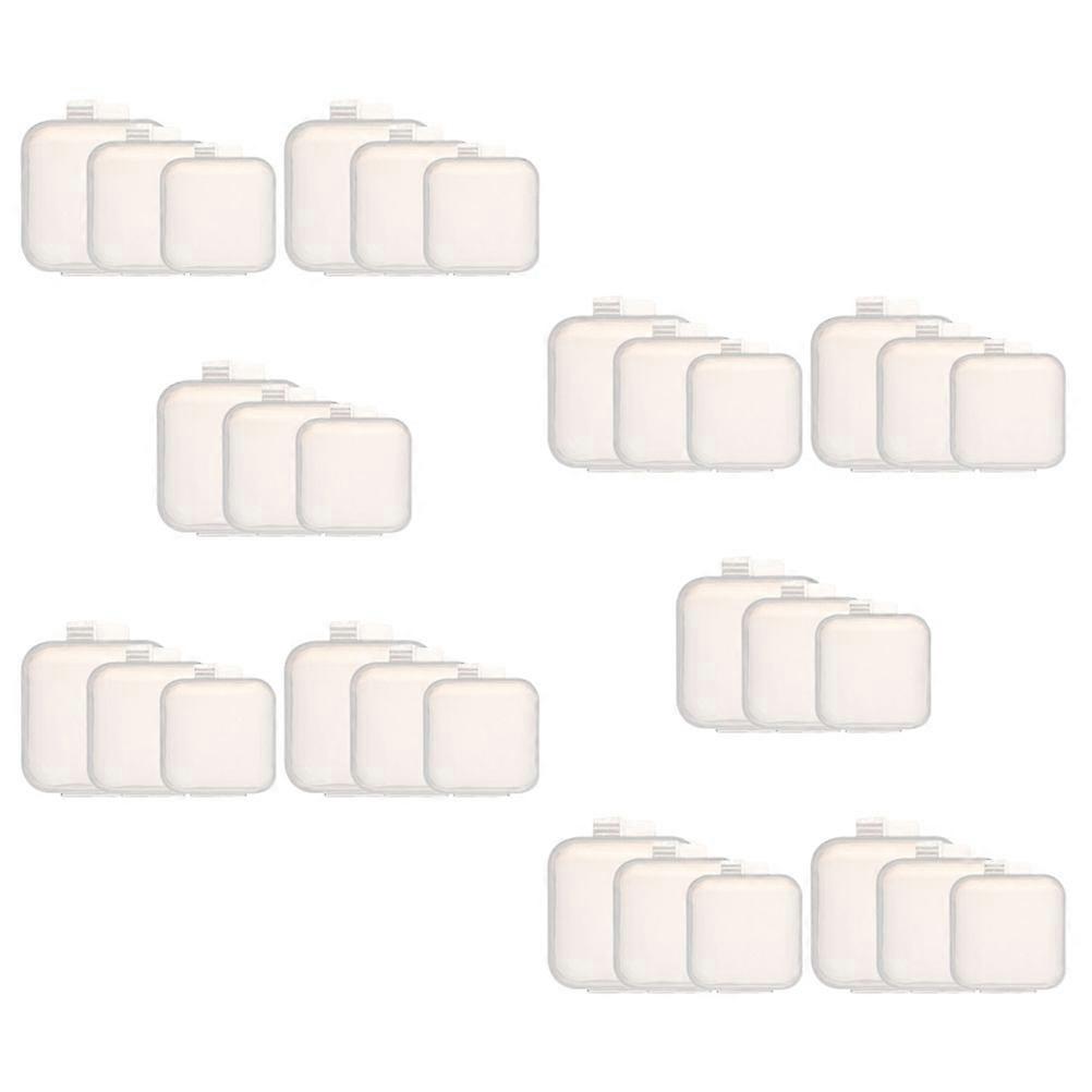 Mini Storage Boxes Transparent for Jewelry Storage 30Pcs Multi-Purpose
