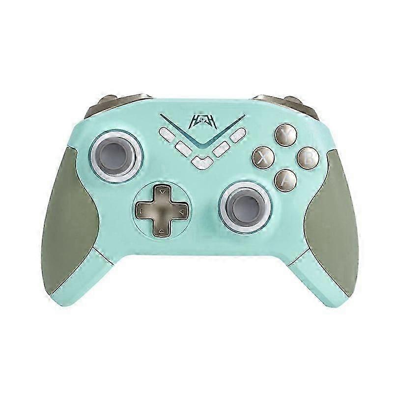 Gamepad Wireless Gaming Controller with Colorful RGB Light Hall Linear Trigger Bluetooth Controller compatible with Switch,PC,B