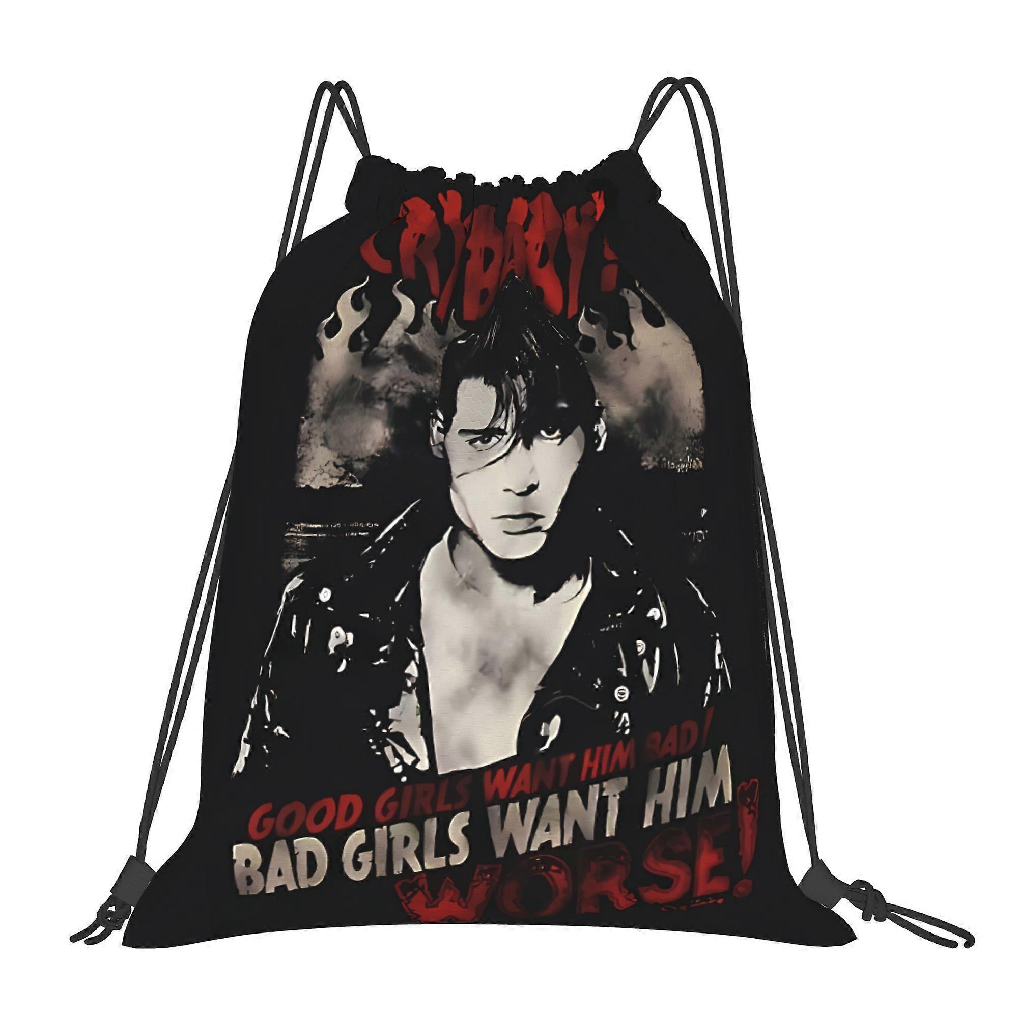 Depp Drawstring Bags Backpack-Fqazw