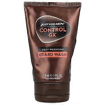 Just for Men, Control GX®, Grey-Reducing Beard Wash, 4 fl oz (118 ml), 2-Pack