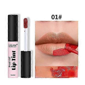 6 Colors Lip Stain Peel off Lip Tint Stain Tattoo Color Waterproof Long Lasting New Arrival S07
