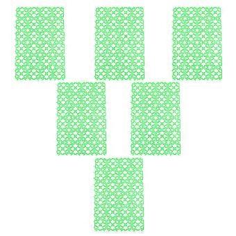 6 stk Bunny Sengetøy Bunny Animal Føtter Pad Rabbit Cage Foot Mats Animal Cage Hole Mat Bunny Cage Mat