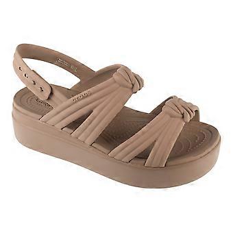 Sandales Crocs Brooklyn Knot à talon compensé bas