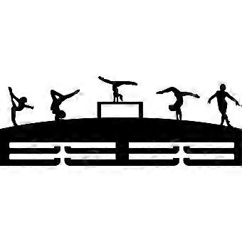 way Bebetter Sport Medal Holder Display Rack - Sturdy Black Steel Metal Frame For Over 30 Medals, Easy To Install_Special Gift