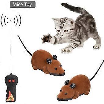 Electronic Toy - VGEBY - Remote Control Mouse - Brown - 2 Modes - Control up to 75m