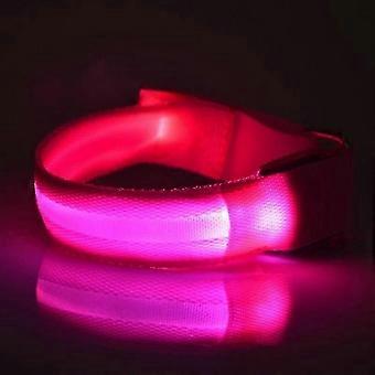 Night Armband Light LED Running USB Rechargeable Arm Belt Various Light Emitting