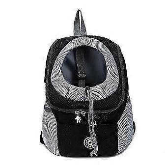 Pet Backpack Carrier for Dogs, Breathable Mesh, 3 Sizes, 5 Colors, Oxford Nylon