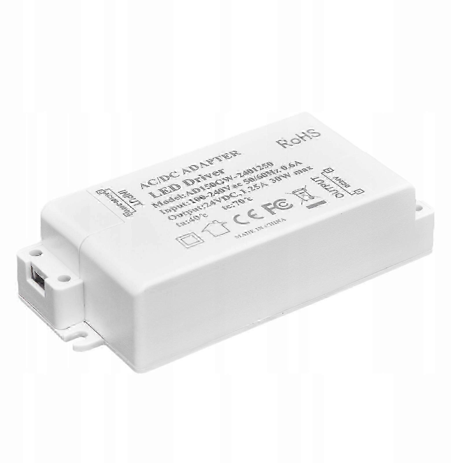 30W DC 24V 1.25A Constant Voltage LED Lighting Driver