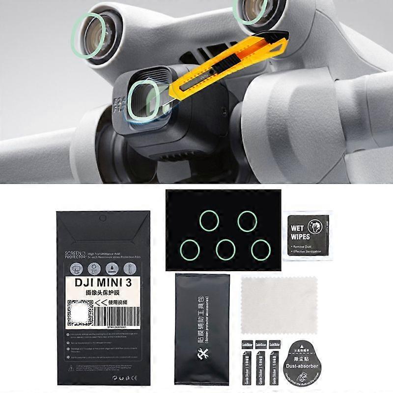 For DJI Mini 3 Pro Sensor + Lens Protector Anti -Scratch Accessories