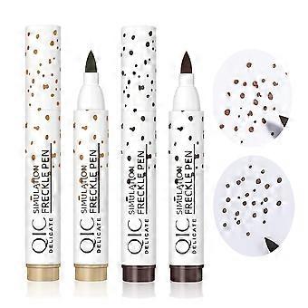 Faux Freckle Pen for Natural Looking Freckles, Long Lasting Waterproof Makeup, Travel-Friendly