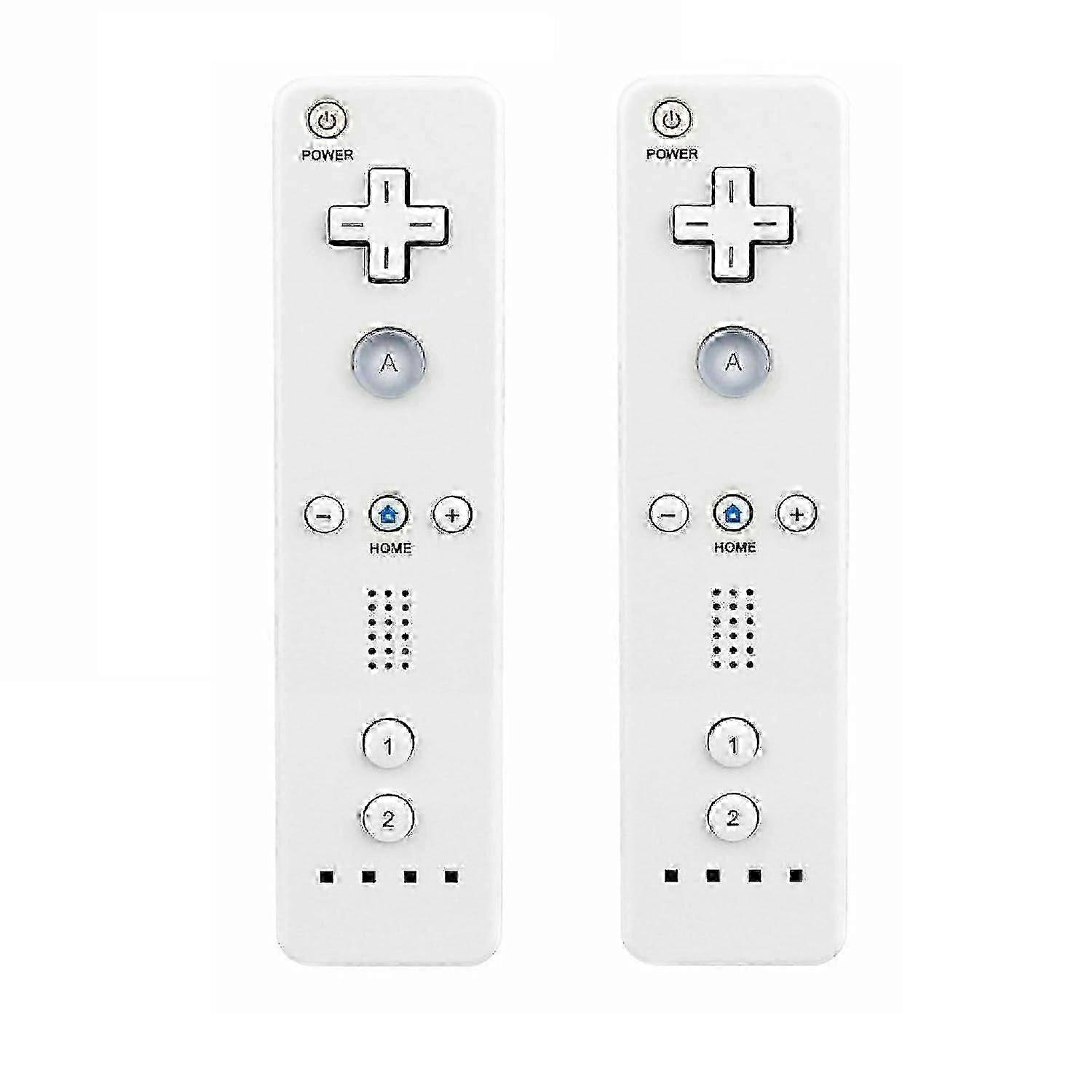 2025 Plus récent pack de 2 manettes Wii, télécommande Wii de remplacement