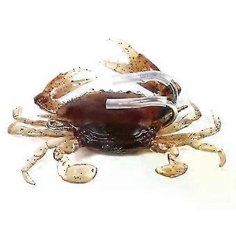 Simulatie Krab Zacht Aas Met Haak 10cm 30g Anticorrosief Levendig Nep Aas Voor Octopus Aas Zoutwater Zeevissen