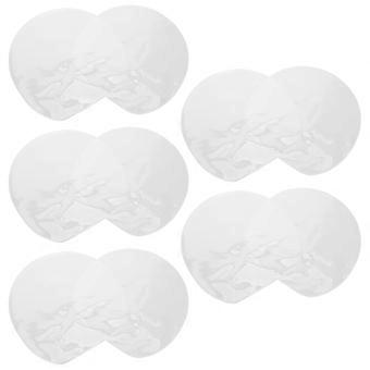 10pcs Transparent Protective Film Table Tennis Racket Sticky Adhesive Sheet Paddle Protection Sheet PingPong Paddle Protect Film Table Tennis Racket A