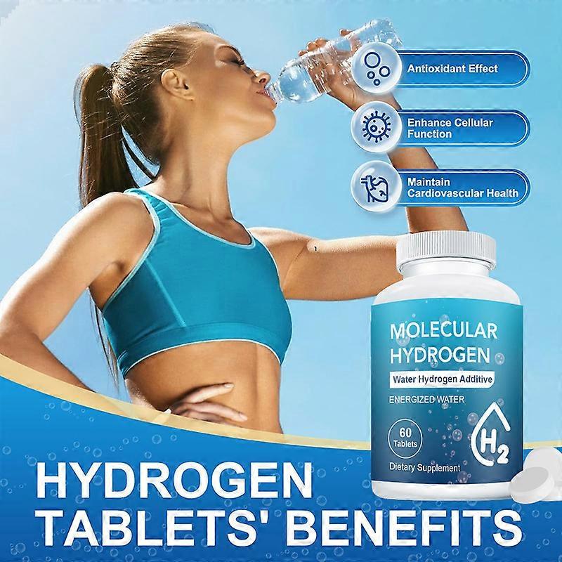 Problem Solving 60pcs Hydrogen Rehydration Effersive tablets (Applicable Size 60pcs)_lyj3