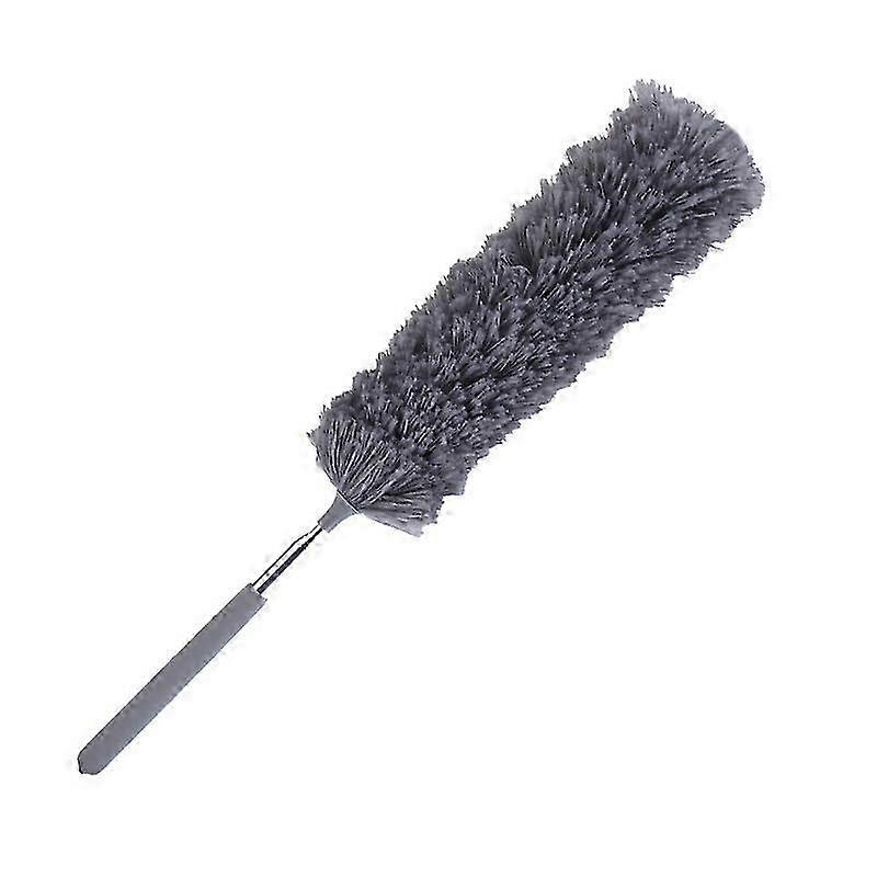 Super Fluffy Flexible Microfiber Brush, 40cm, Gray