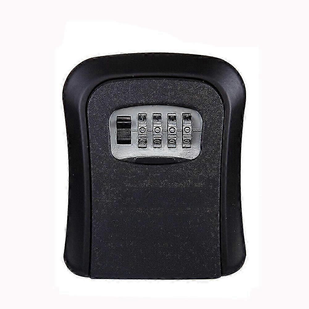 4 Digit Combination Key Lock Box Wall Mount Safe Security Storage Case Organizer