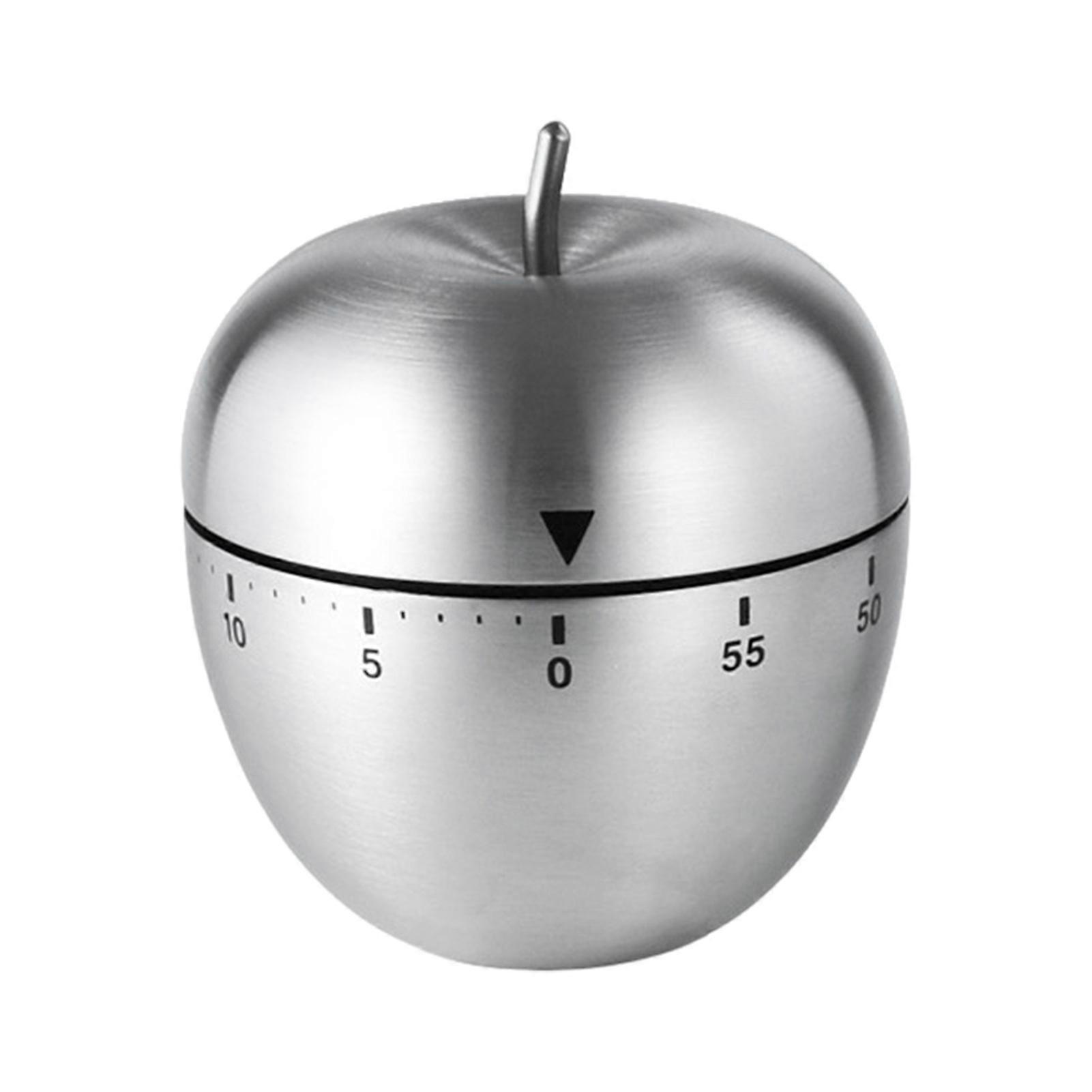 Stainless Steel Countdown Timer for Cooking and Study Use