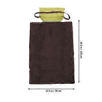 Foldable Multifunctional Outdoor Pet Mat in Green for Pets Use_YX