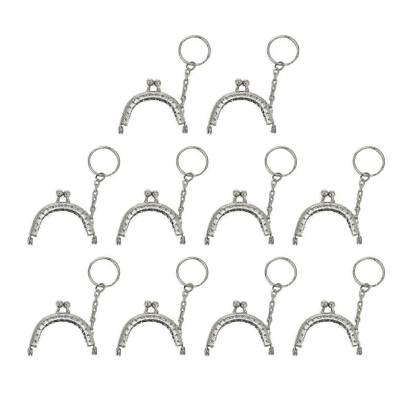 Retro Metal Purse Frame Clasp Set