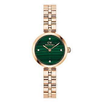 Daniel Wellington Ladies Elan Lumine Malachite Rose Gold 22mm Dress Watch DW00100721