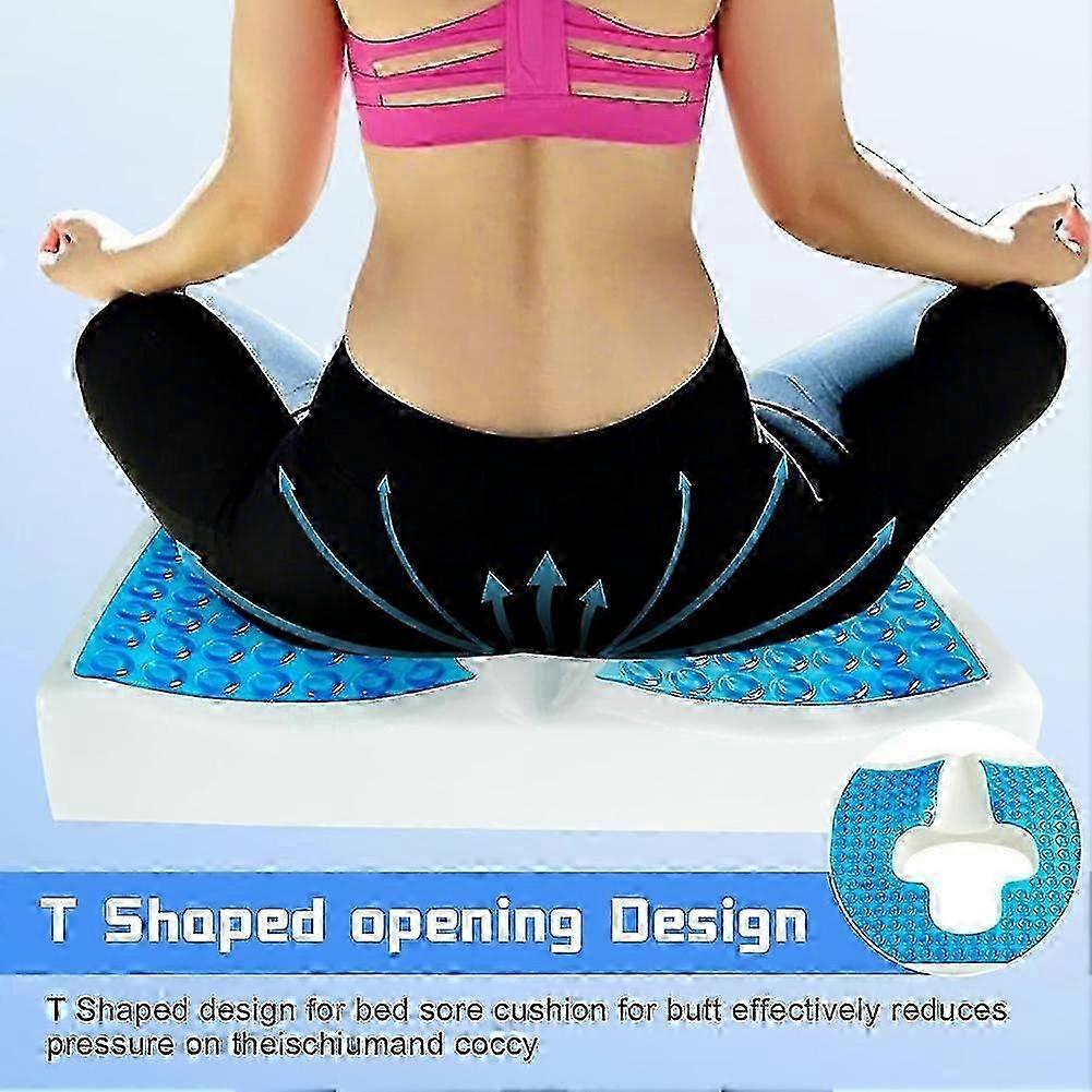 Triangular Gel Cushion For Sciatica Relief