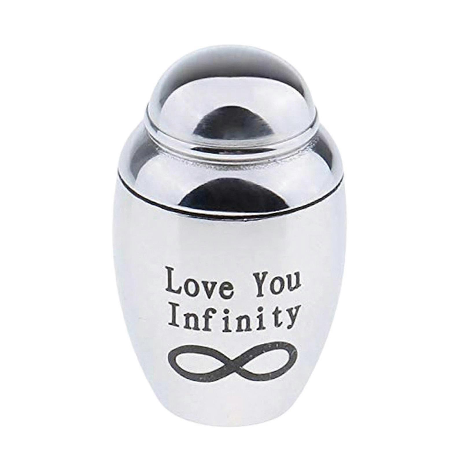 Durable Metal Love Infinity Urn