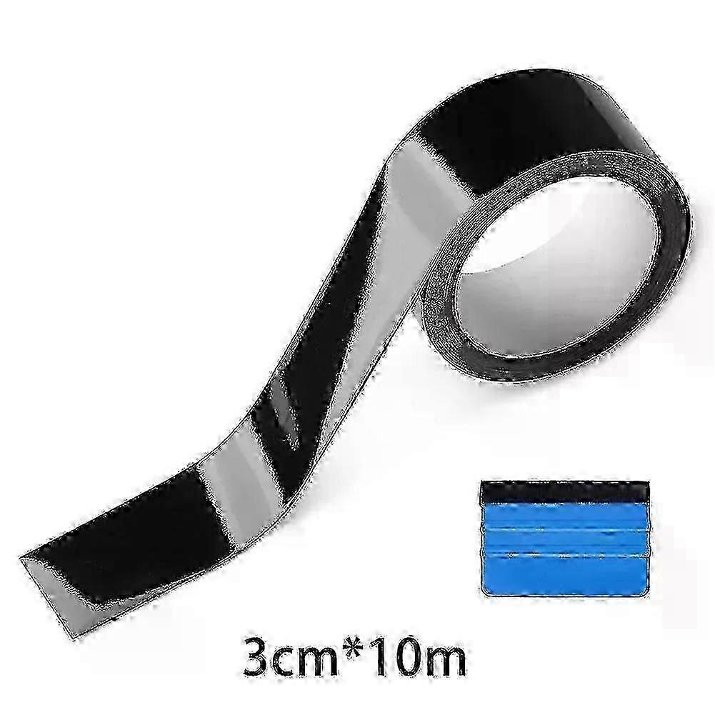 Black Gloss Vinyl Wrap For Trim