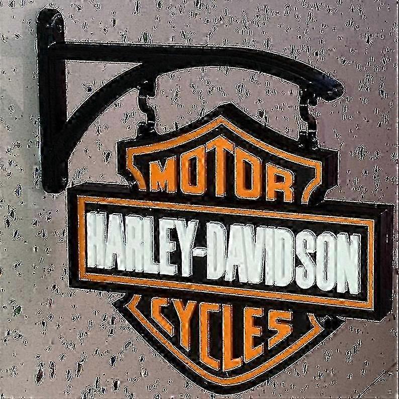 Sturdy Harley Davidson Wall Ornament