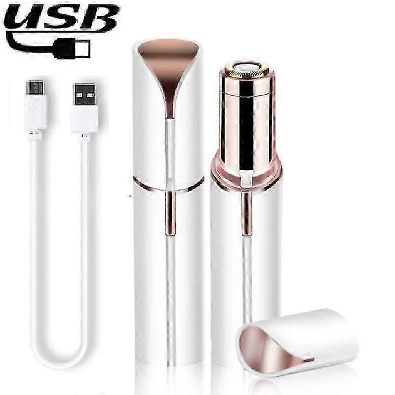 Mini Lipstick-Shaped Epilator USB Rechargeable