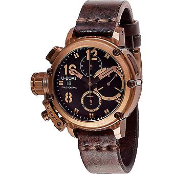 U-Boot Chimera automatische Analog Herrenuhr mit Cowskin 8014 Armband