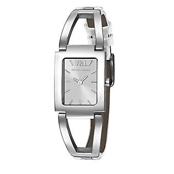 V & L Stunde Hexe Quarz Analog E-Uhr mit Edelstahl Armband VL083602