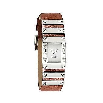 D&g Kilt Quartz Analog Women Watch with Cowhide Bracelet DW0350