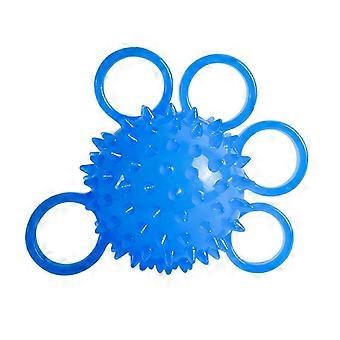 Finger Grip Ball Silicone Five Finger Design for Strength Training Rehabilitation Portable Massage