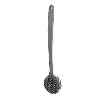 Bath Body Brush with Long Handle Back Scrubber, Gentle Exfoliating Silicone for All Skin Types