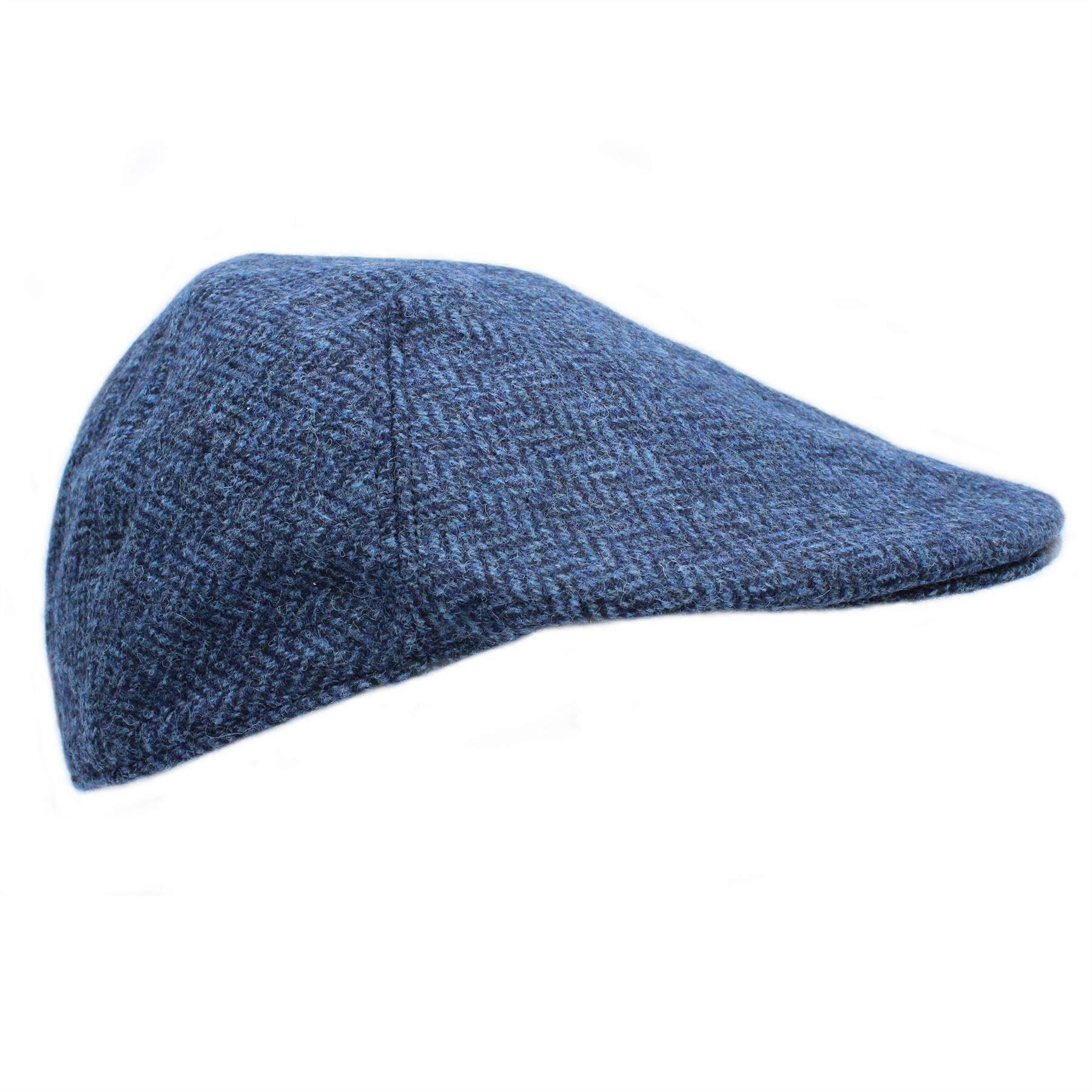 Exeter British Wool Tweed Duckbill Cap ZH049 Harbour