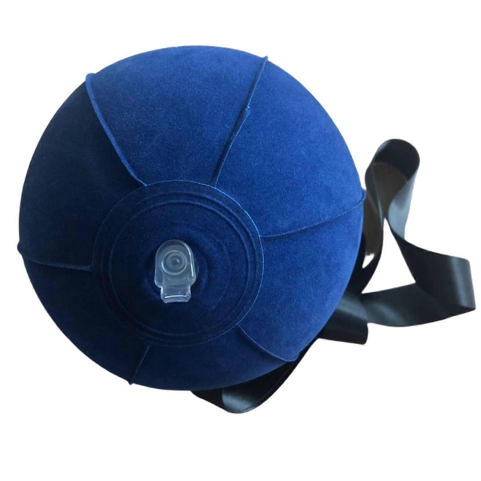 Inflatable Golf Training Sphere Skin-Friendly Flocked Surface Golf Posture