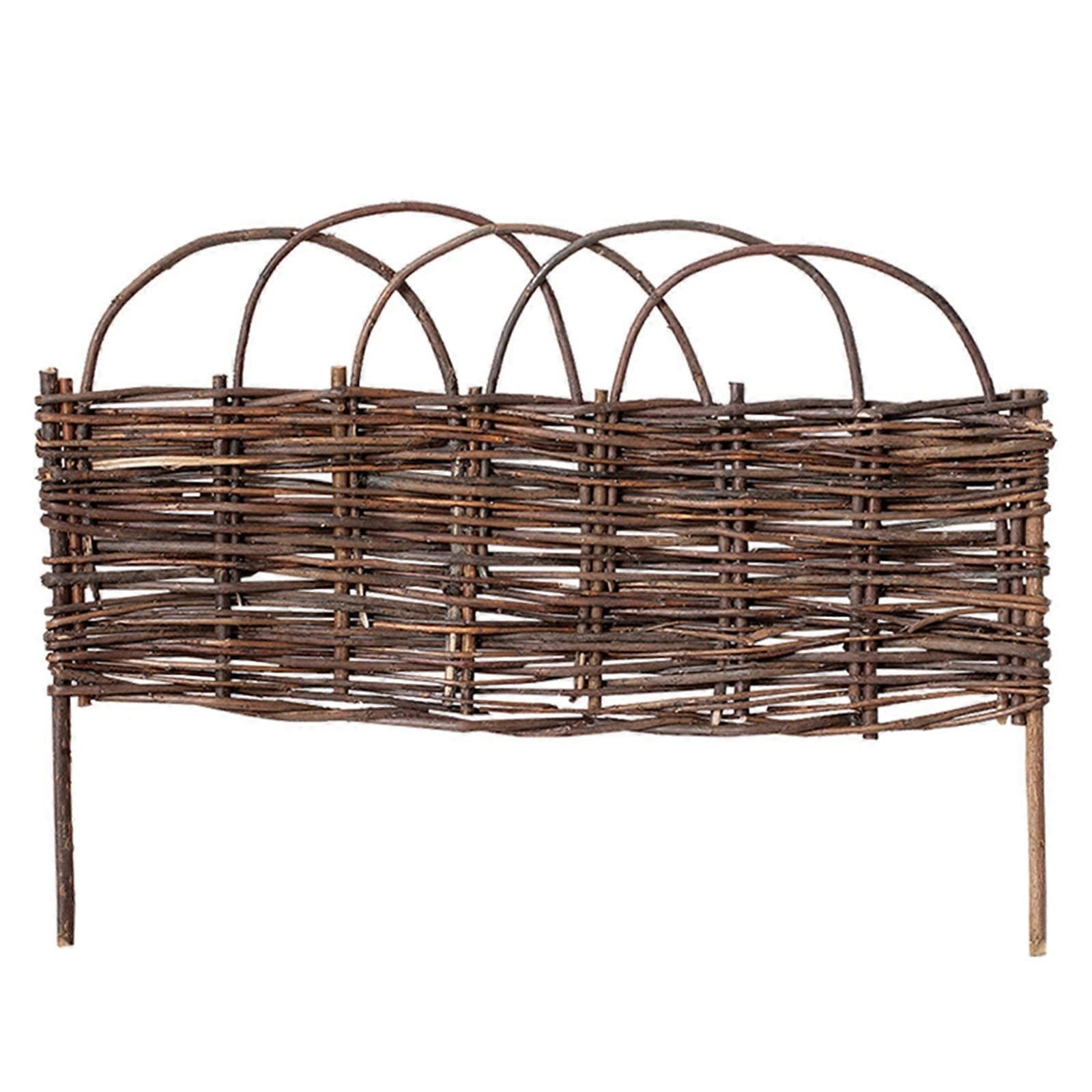 Willow Flower Bed Edging Panels 60x35cm