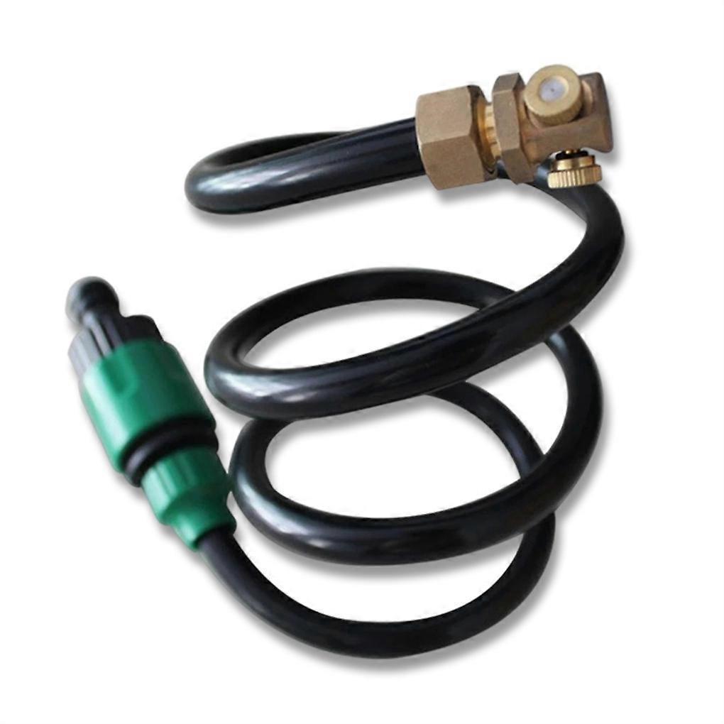 Flexible Outdoor Mist Stand Brass