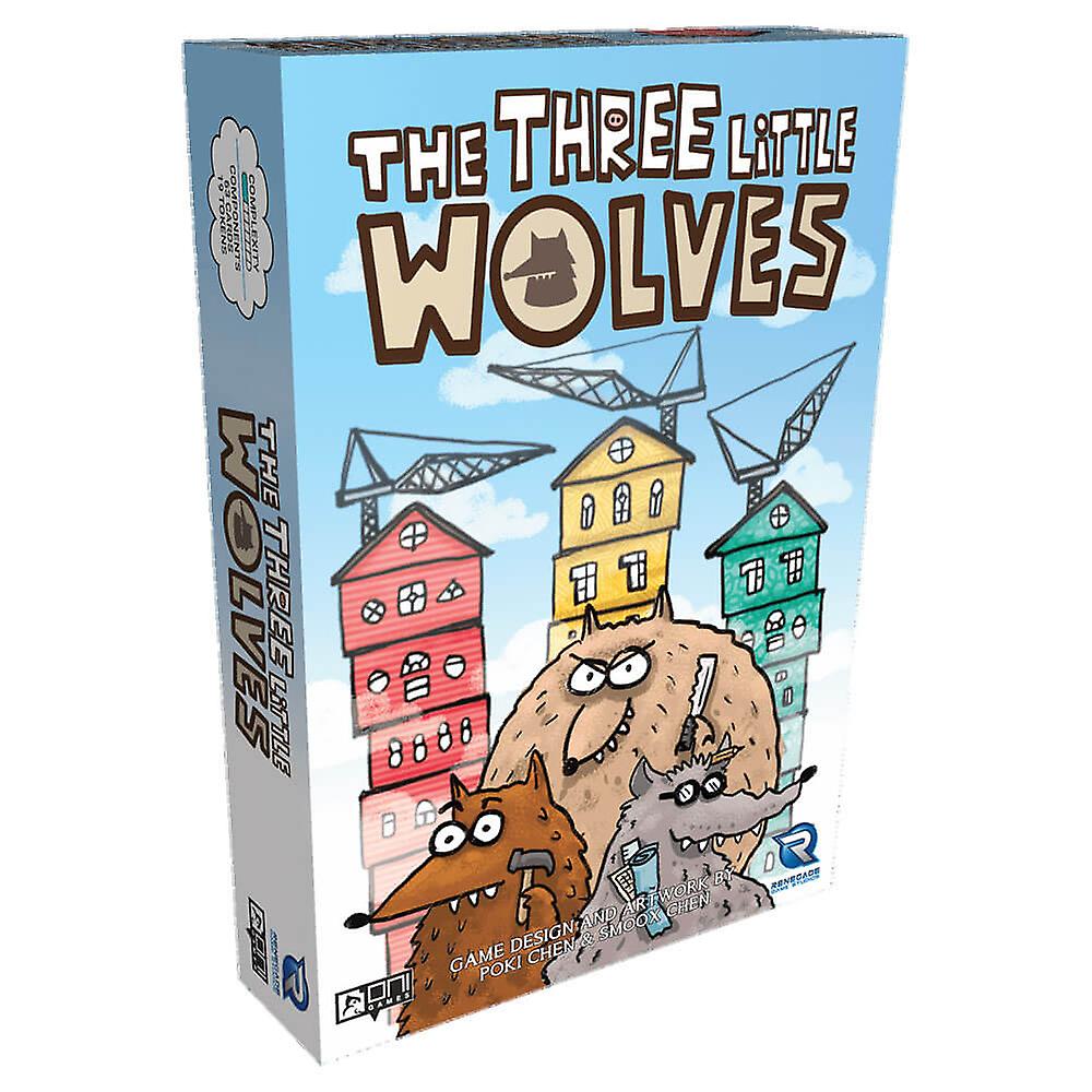 Renegade Game Studios The Three Little Wolves Game 2 To 4 Players Ages 8 and Up