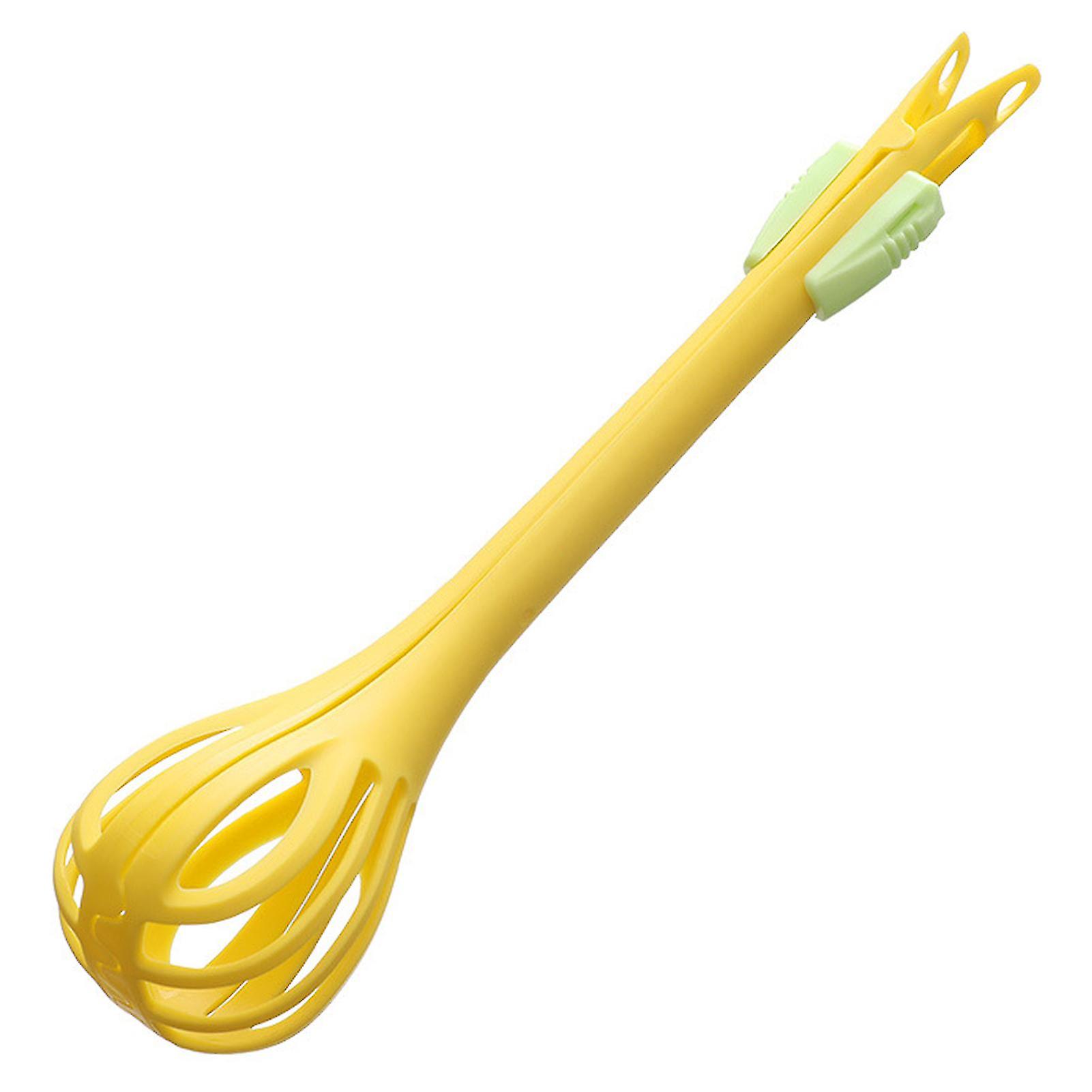Egg Whisk Multi-use Anti-slid Handle Pp 2 In 1 Easy To Use Egg Blender For Kitchen