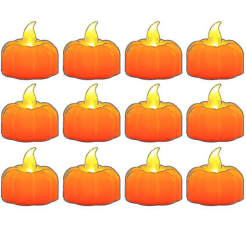 Halloween 12 Pack Led Pumpkin Lights bd