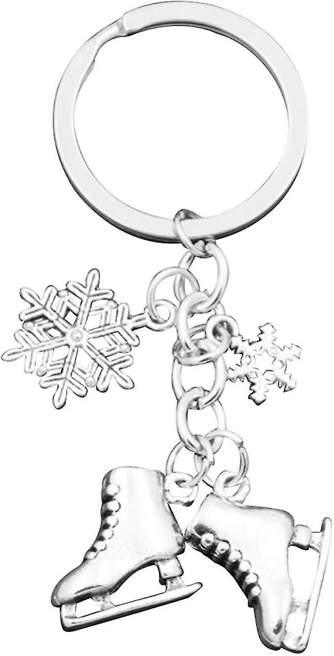 Snowflake Keychain