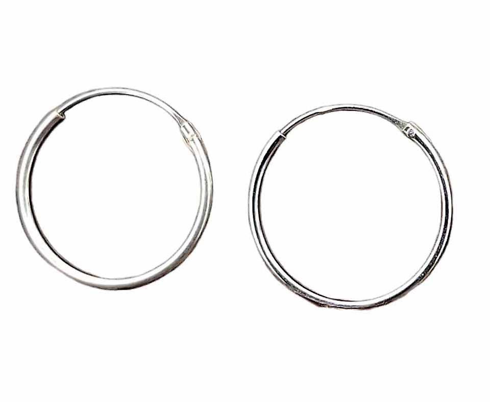 Creolörhängen 24 - Silver