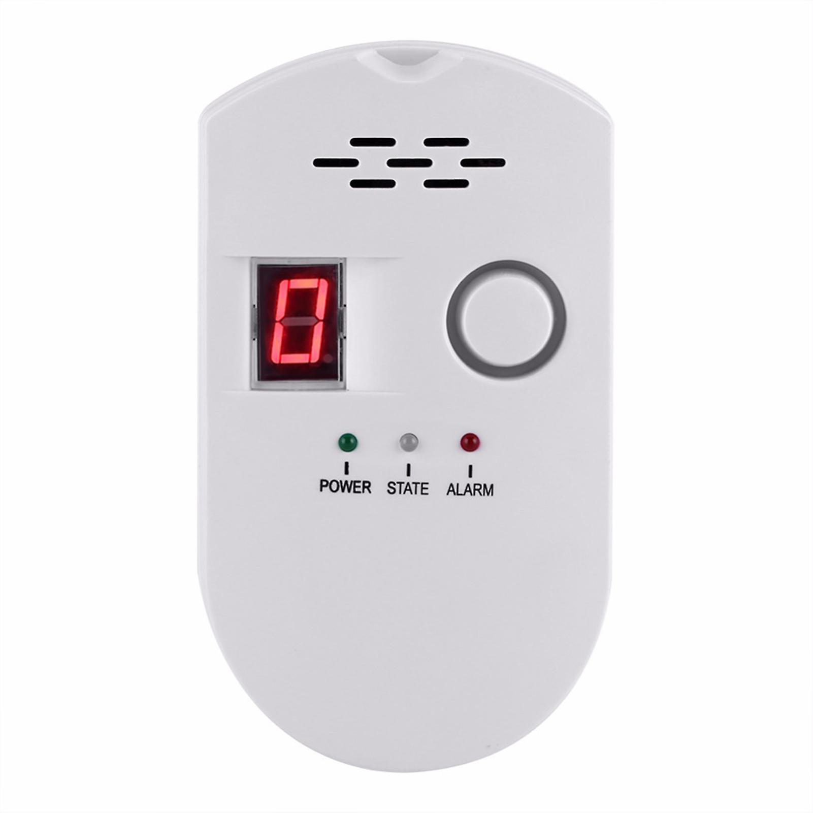 Plug-in Digital Natural Gas Detector High Sensitive Home Gas Alarm